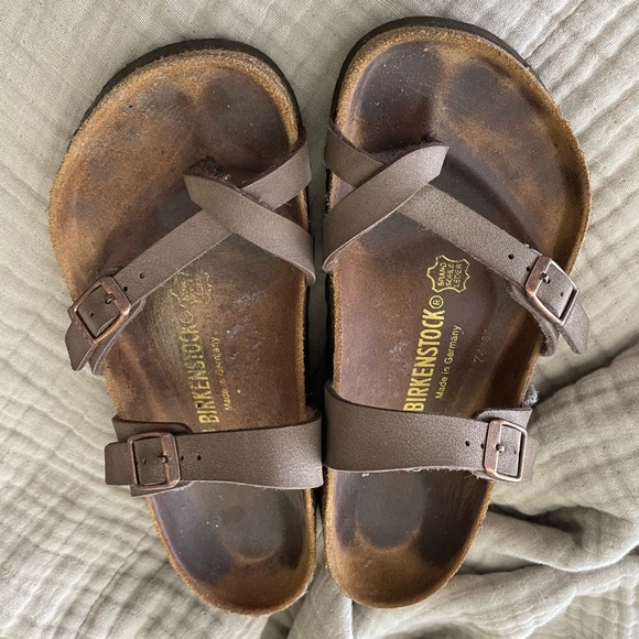 Birkenstock Sandals Brown - Picture 1 of 3
